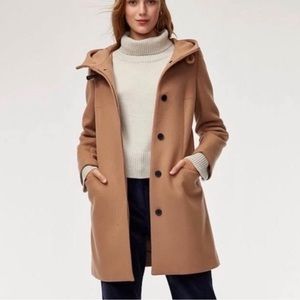 Babaton wool & cashmere winter coat. Size L.